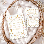 Whimsical Celestial Safari Diapper Raffle Informatiekaartje