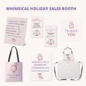 Whimsical Forest Green Stocking Garland Kerstmis Spandoek