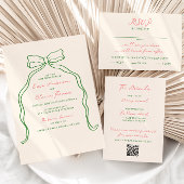 Whimsical eigenzinnig handgeschreven cocktail menu poster