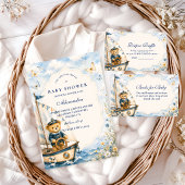 Grillige Zeiler Beer Babyshower Kaart