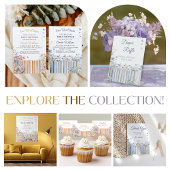 Ons volgende hoofdstuk Gentle Azure Literary Bloom Servet