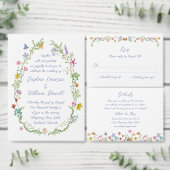 Whimsical Floral Doodle Etiket (Personaliseer de collectie van deze zelfstandige maker.)