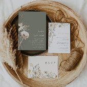 Whimsical Wildflower | Sage Green Reserved Sign