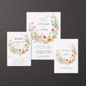 Fairy Tale Wildflower Wedding Favoriet Koffiemok (Personaliseer de collectie van deze zelfstandige maker.)