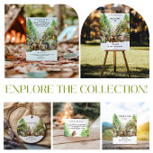 grillig groen bos Waterverf bos dier Kaart