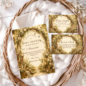 Whimsical Woodland Boho Baby Shower Kaart