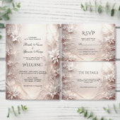 Witte Ivoren Bloemen Bunting Vlag Vlaggetjes (Personaliseer de collectie van deze zelfstandige maker.)