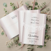 Elegante witte kant bloemenplanner planner (Personaliseer deze collectie van deze onafhankelijke maker. Test)