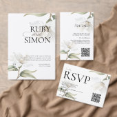 Elegant Oriental Magnolia Rehearsal Dinner Kaart (Personaliseer de collectie van deze zelfstandige maker.)