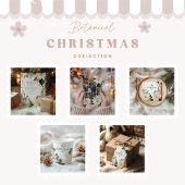 Vakantie in White Poinsettia Kaart