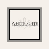 Witte en zwarte bruidsmeisje teenslippers