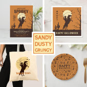 trick or treat western patroon tote bag