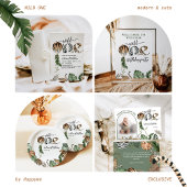 Wild Een Moderne Geslacht Neutraal 1e Verjaardag Papieren Bekers