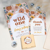 Budget Wild One Retro Boho 1e verjaardagsfeestje