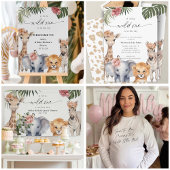 Safari Theme Baby Meisje Douche Favor Goodie tas Klein Cadeauzakje