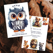 Schattigee Kinder bosdieren Patroon Bedankdoosjes