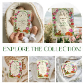 Wild One Woodland Time Capsule Floral Poster