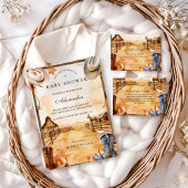 Wild West Cowboy Baby Shower Kaart