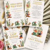 Bachelorette Laatste Rodeo uitnodiging