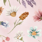 Spring Wildflower Baby shower Papieren Bordje