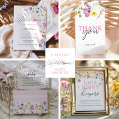 Wildflower Baby shower in het voordeel van Sticker