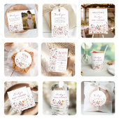 Boho Wildflower Baby shower Spandoek