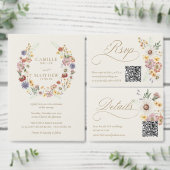 Trouwtafelnummer Wilde Bloementuin Kaart (Personaliseer de collectie van deze zelfstandige maker.)