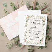 Trouwprogramma en trouwmenu menu (Personaliseer deze collectie van deze onafhankelijke maker. Test)