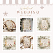 Wildflower Meadow Fall Wedding Save The Date