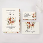 Wilde bloemen Woedende Woensdag Uitnodigingen Wikkel