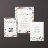 Wilde bloem Boho Garden Return Address Label (Personaliseer de collectie van deze zelfstandige maker.)