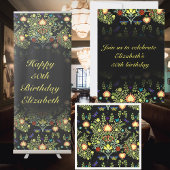 William Morris Birthday Party Guest Book Notitieboek