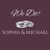 Bruiloft Drink & Diner Menu-Wijn en Wit-