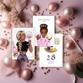 Rode Buffalo geruite Kerst-wijn Bedankkaart