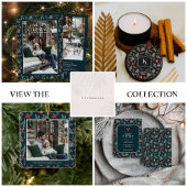 Winter Botanicals Coquette Bow | Christmas Party Kaart