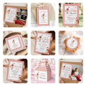 Een Gekke Goose Christmas 1st Birthday Foto Kaart