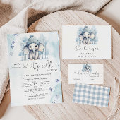 Baby Het is koud buiten het Baby shower van de Win Poster