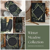 Winter Meadow | Botanische weddenschappen Poster