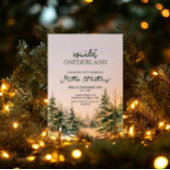 Winter Onederland Eerste verjaardag Kaart