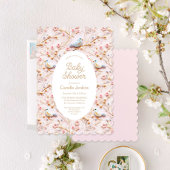 Winter Roze Bloemenluier Raffle Ticket Informatiekaartje