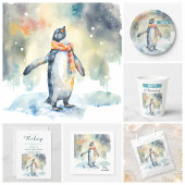 Wintervibes Pinguïn - Verjaardagsfeest - Klein Cadeauzakje