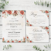 Winter bruiloft uitnodiging (Personaliseer de collectie van deze zelfstandige maker.)
