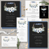 Maan Kristallen Bloemen Boho Metafysische Bruiloft Servet