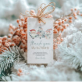 Winter Wonderland Verjaardag Welkom Teken Poster