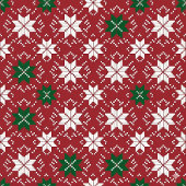 Scandinavian Christmas Fair Isle Edition 1 Badmat