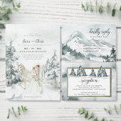 White Botanical | Kindly Antwoord | RSVP-kaart (Personaliseer de collectie van deze zelfstandige maker.)