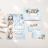 Bosdieren Oh Baby Winter Luier Raffle Informatiekaartje