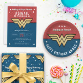 Wonder Woman Golden Logo | Happy Birthday Spandoek