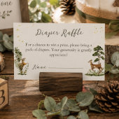 Open huis bos baby shower kaart