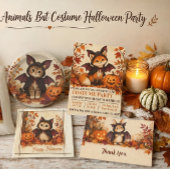 Vos Vleermuis Kostuum Halloween Feest Servetten